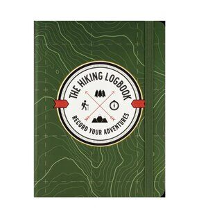 NWT, The Hiking Logbook: Record Your Adventures, Peter Pauper Press, Green